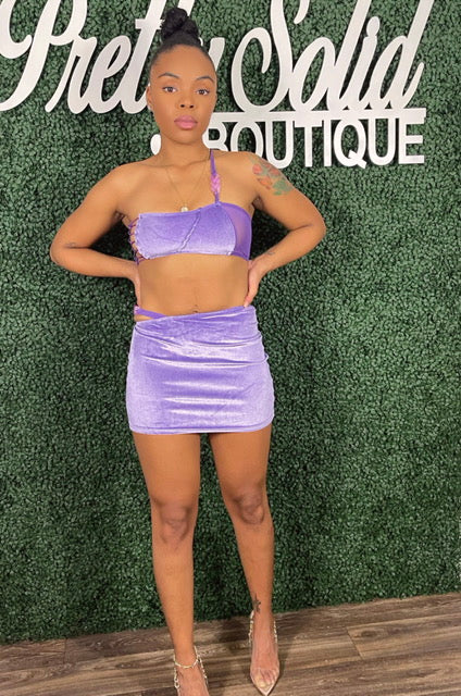 Purple Heart Two Piece Set