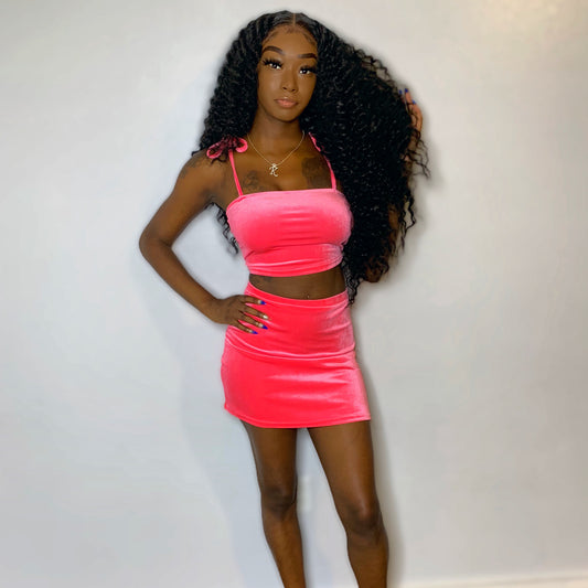 Pink Is An Obsession Two Piece Set